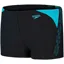 Speedo Men's HyperBoom Splice Aquashort Black/Bolt